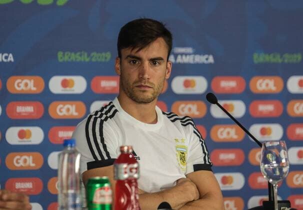 Coletiva Selecao Argentina SALVADOR, BA - 14.06.2019: COLETIVA SELEcaO ARGENTINA - Nicolás Tagliafico, Argentina national team, Nationalteam player, during an Argentine national team, held this Friday (14) at the Fonte Nova Arena in Salvador, Bahia, Brazil. (Photo: Tiago Caldas Fotoarena) x1747646x  TiagoxCaldas