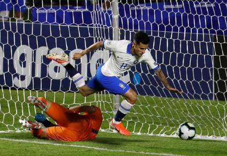 Philippe Coutinho of Brazil in action against Bolivia during the Copa America 2019 Group A soccer match between Brazil and Bolivia, at Morumbi Stadium in Sao Paulo, Brazil, 14 June 2019. Brazil vs. Bolivia !ACHTUNG: NUR REDAKTIONELLE NUTZUNG!  Copyright: xPauloxWhitakerx SCA0199 20190615-636961677675118638