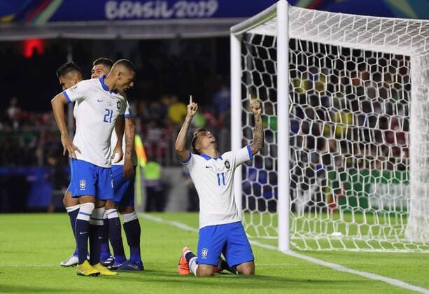 June 14, 2019 - SoÂ£O Paulo, SP, Brasil - Brazil and Bolivia hold a match valid for the first phase of Copa America Brasil 2019, in the afternoon of Saturday (14), at the Morumbi, in SoÂ£o Paulo. Coutinho goal.Foto: Alexandre Brum BRAZIL X BOLIVIA - BRAZIL COPA AMEICA 2019 - ZUMAa187 20190614_zsa_a187_017 Copyright: xAlexandrexBrum AmxPressx&xImagesx