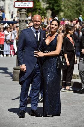 Fußball, Hochzeit Sergio Ramos und Pilar Rubio Soccerplayer Pepe Reina during the wedding of Sergio Ramos and Pilar Rubio in Seville on Saturday, 15 June 2019. Cordon Press  xx xx