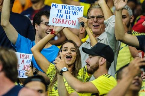 June 15, 2019 - Brazil - Game of the match between Argentina X Colombia valid for Group B of Copa America 2019, in the Arena Fonte Nova, in Salvador, this Saturday (15). Photo: Copa America ARG X COL - ZUMAb158 20190615_zap_b158_019 Copyright: xGeraldoxBubniakx
