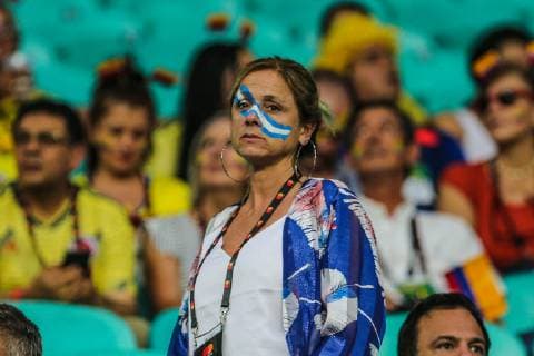 June 15, 2019 - Brazil - Game of the match between Argentina X Colombia valid for Group B of Copa America 2019, in the Arena Fonte Nova, in Salvador, this Saturday (15). Photo: Copa America ARG X COL - ZUMAb158 20190615_zap_b158_028 Copyright: xGeraldoxBubniakx