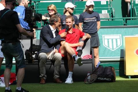 Florian Mayer Schauinsland Reisen Champions Trophy Halle Westfalen 15 06 2019 photo FSA boots Eibner press photo Schauinsland Reisen Champions Trophy Halle Westfalen Halle Westfalen Copyright: xFSAx Eibner-Pressefotox EP_fsa