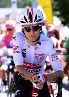 LAMBRECHT Bjorg Belgium of LOTTO SOUDAL during stage 8 of the 71th edition of the Criterium du Dauphine Libere cycling race, a stage of 113,5 kms between Cluses and Champery on June 16, 2019 in Champery, Switzerland, 16 06 2019 CYCLISME : Criterium du Dauphine Libere - Etape 8 - Cluses Champery - 16 06 2019 Photonews Panoramic 