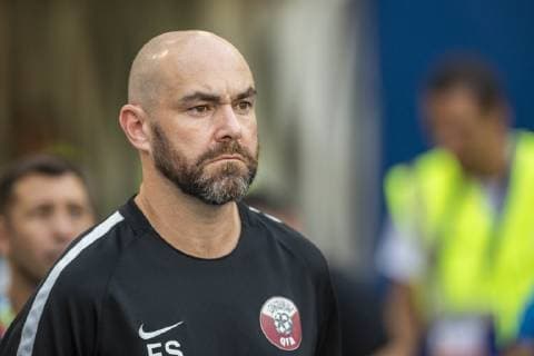 Paraguay vs Qatar RIO DE JANEIRO, RJ - 16.06.2019: PARAGUAY VS QATAR - Technician Félix Sánchez Bas during a match between Paraguay and Qatar, valid for the group stage of the Copa America 2019, held this Sunday (16) at the Maracanã Stadium in Rio de Janeiro, RJ. (Photo: Celso Pupo Fotoarena) x1748641x  CelsoxPupo