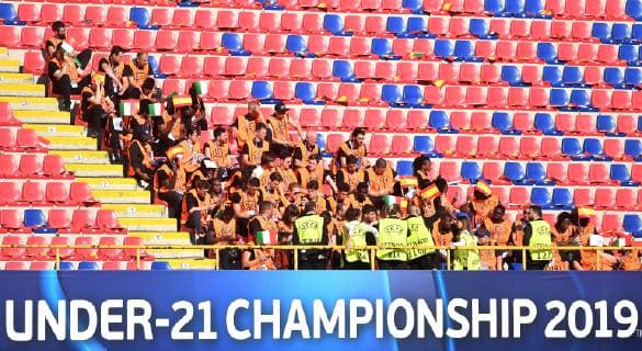 Stewards meeting Bologna 16-06-2019 Stadio Renato Dall Ara Football UEFA Under 21 Championship Italy 2019 Group Stage - Final Tournament Group A Italy - Spain Photo Andrea Staccioli Insidefoto andreaxstaccioli