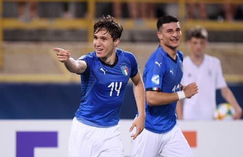 FOOTBALL UEFA U21 EUROPEAN CHAMPIONSHIP 2019 in Italy Italy Spain 16 06 2019 JUBEL Italy Scorers to 2 1 Federico Chiesa