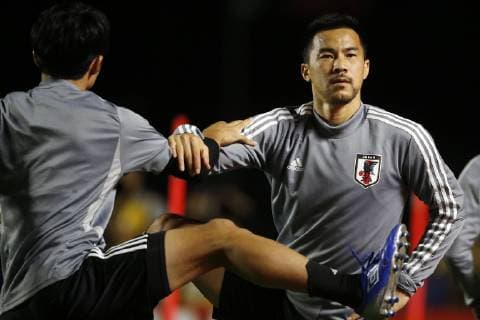 Futbol, entrenamiento de Japon en Brasil Los jugadores de la seleccion japonesa son fotografiados durante el entrenamiento realizado en el estadio Morumbi de San Pablo, Brasil. 16 06 2019 Andres Pina Photosport Football, Japan training session Japanese national team, Nationalteam players are pictured during the training session held at the Morumbi stadium in Sao Paulo, Brazil. 16 06 2019 Andres Pina Photosport Entrenamiento de Japon en San Pablo 