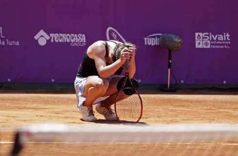 June 16, 2019 - Barcelona, Spain - Allie Kiick during the final match of the third international trophy ITF City of Barcelona, played at C.E. Hispano Frances, on 16th June 2019 in Barcelona, Spain. ITF City of Barcelona - Final Match  - ZUMAn230 20190616_zaa_n230_146 Copyright: xJoanxVallsx