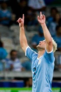 Uruguay vs Ecuador BELO HORIZONTE, MG - 16.06.2019: URUGUAY VS ECUADOR - Lodeiro scored the first goal of Uruguay during a match between Uruguay and Ecuador, valid for the group stage of the Copa América 2019, held this Sunday (16) at the Estádio do Mineirão in Belo Horizonte, MG. (Photo: Dudu Macedo Fotoarena) x1748851x  DuduxMacedo