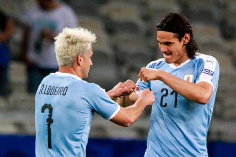 Uruguay vs Ecuador BELO HORIZONTE, MG - 16.06.2019: URUGUAY VS ECUADOR - Lodeiro scored the first goal of Uruguay during a match between Uruguay and Ecuador, valid for the group stage of the Copa América 2019, held this Sunday (16) at the Estádio do Mineirão in Belo Horizonte, MG. (Photo: Dudu Macedo Fotoarena) x1748852x  DuduxMacedo