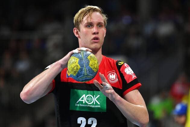 Marian MICHALCZIK GER , action, single picture, cut single motive, half figure, half figure handball country game of the men, EHF Euro qualification Germany GER Kosovo KOS 28 17 on 16 06 2019 Arena Nuernberger Versicherung