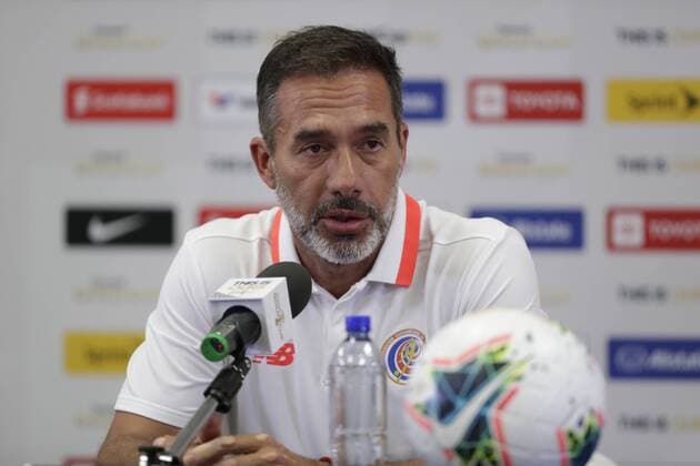 June 15, 2019 - 15 06 2019, San JosoÆ’Ã‚Â©, Estadio Nacional, conferencia de prensa del entrenador de la seleccioÆ’Ã‚Â³n de Costa Rica Gustavo Matosas y el jugador de la seleccioÆ’Ã‚Â³n de Costa Rica Celso Borges. FotografoÆ’Ã‚Â­a Latino News - June 15, 2019 - ZUMAla2_ 91892225st Copyright: xJosexCorderox