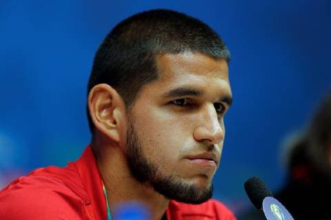 Fußball, Copa America, Nationalteam Peru Pressekonferenz Peruvian player Luis Abram participates during a press conference, PK, Pressekonferenz at the Maracana Stadium, in Rio de Janeiro, Brazil, 17 June 2019. Peru press conference !ACHTUNG: NUR REDAKTIONELLE NUTZUNG!  Copyright: xAntonioxLacerdax COPAME736 20190618-636964266611999629