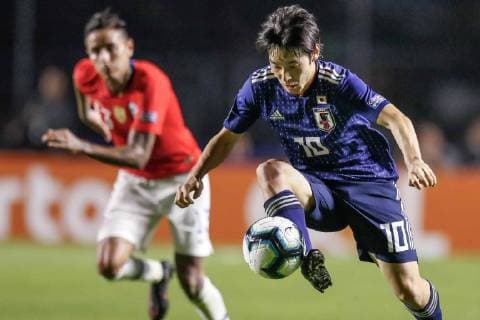 Fußball, Copa America, Japan - Chile June 17, 2019 - Sao Paulo, SAO PAULO, BRASIL - Japan and Chile hold a match valid for the first phase of Copa America Brasil 2019, in the night of Monday (17), at the Cicero Pompeo de Toledo Stadium (Morumbi), in Sao Paulo- SPFoto: Marcos Limonti JAPAN X CHILE - ZUMAa187 20190617_zsa_a187_027 Copyright: xMarcosxLimonti AmxPressx&xImagesx