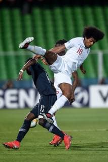 Sport Bilder des Tages Db Cesena 18 06 2019 - Europeo Under 21 Italia 2019 Inghilterra-Francia foto Daniele Buffa Image nella foto: Hamza Choudhury-Jonathan Ikone 