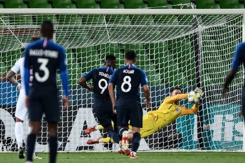 Db Cesena 18 06 2019 - Europeo Under 21 Italia 2019 Inghilterra-Francia foto Daniele Buffa Image nella foto: Mousse Dembele -Dean Henderson rigore parato 