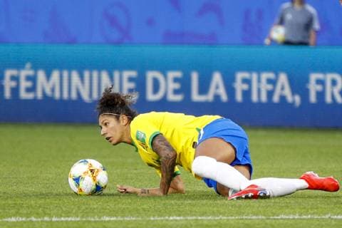 Brazil vs Italy VALENCIENNES, NO - 18.06.2019: BRAZIL VS ITALY - Cristiane from Brazil during a match between Brazil and Italy, valid for the FIFA Women& 39orld Cup Cup 2019, held on Tuesday, June 18, 2019, at the Hainaut Stadium in Valenciennes, FrancPhoto: Richaichard Callis Fotoarena) x1749566x  RichardxCallis