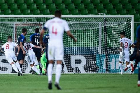 Db Cesena 18 06 2019 - Europeo Under 21 Italia 2019 Inghilterra-Francia foto Daniele Buffa Image nella foto: gol Phil Foden 