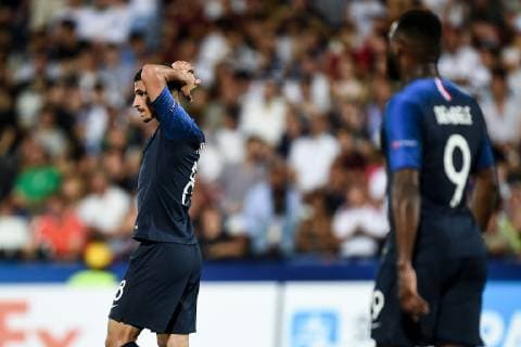 Db Cesena 18 06 2019 - Europeo Under 21 Italia 2019 Inghilterra-Francia foto Daniele Buffa Image nella foto: Houssem Aouar-Mousse Dembele 