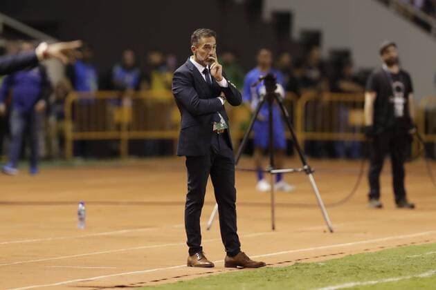 June 16, 2019 16062019, San Jose, Parque Metropolitano La Sabana, Estadio Nacional, first game of the group phase of the 2019 Gold Cup between Costa Rica and Nicaragua In the photographer Gustavo Matosas coach of the selection of Costa Rica Photographer Jose Cordero Latino News June 16, 2019 - ZUMAla2_ 20190616_zaa_la2_042 Copyright: xLaxNacionx