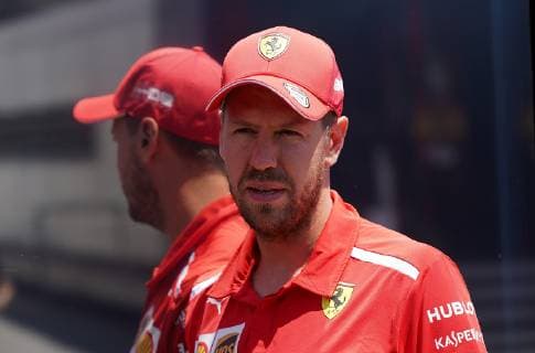 Le Castellet, France, 20 06 2019, Formula 1, Formula 1, French Grand Prix, Sebastian Vettel GER 5 , Scuderia Ferrari Mission Winnow Defodi 09 506 033467 Defodi-506