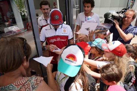 Le Castellet, France, 20 06 2019, Formula 1, Formula 1, French Grand Prix, Kimi Raikkonen FIN 7 , Alfa Romeo Racing Defodi 09 506 033481 Defodi-506