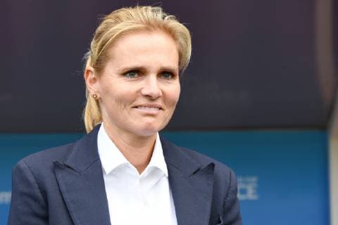 coach Sarina Wiegman of Netherlands women during the FIFA Women s World Cup France 2019 group E match between The Netherlands and Canada at Stade Auguste-Delaune on June 20, 2019 in Reims, France FIFA Women s World Cup France 2019 2018 2019 xVIxVIxImagesx xGerritxvanxKeulenxIVx 14780649