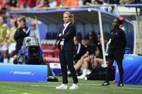 Sarina Wiegman - entraineur (Pays Bas) FOOTBALL : Pays Bas vs Canada - Coupe du Monde Feminine - Reims - 20 06 2019 JBAutissier Panoramic 