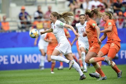 Janine Beckie (Canada) FOOTBALL : Pays Bas vs Canada - Coupe du Monde Feminine - Reims - 20 06 2019 JBAutissier Panoramic 