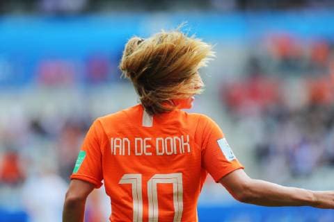 Netherlands Women v Canada Women 2019 FIFA Women s World Cup Danielle van de Donk of Netherlands Women during the 2019 FIFA Women s World Cup match at Stade Auguste Delaune, Reims Content Not Available For UK Newspapers Copyright: xKunjanxMaldex FIL-13378-0002