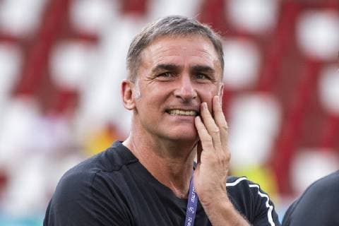 20 06 2019, xkvx, Football U21 EM 2019, Germany Serbia emspor, v l Stefan Kuntz German Football National Team DFB Trieste