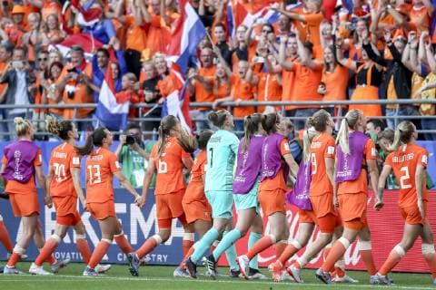 REIMS, 20-06-2019 ,Stade Auguste-Delaune, World Championship, WM, Weltmeisterschaft 2019 , Nederland - Canada Women , during the match Nederland - Canada Women Nederland - Canada Women  x3723063x Copyright: