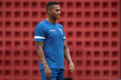 Ecuador s national soccer team player Antonio Valencia (R) attends a training session at Barradao stadium in Salvador, Brazil, 20 June 2019. Ecuador s national soccer team training session !ACHTUNG: NUR REDAKTIONELLE NUTZUNG!  Copyright: xJoédsonxAlvesx COPAME1136 20190620-636966679439458053