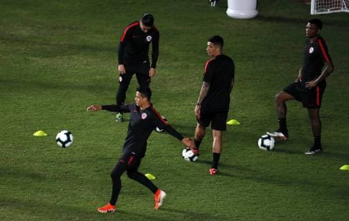 Chile s national soccer team player Alexis Sanchez participates in a training session of the team, at the Pituacu stadium, in Salvador, Brazil, 20 June 2019. Chile s national soccer team training session in Salvador !ACHTUNG: NUR REDAKTIONELLE NUTZUNG!  Copyright: xMauricioxDuenasxCastanedax COPAME1162 91942743st