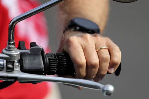 VETTEL Sebastian F1 Team Scuderia Ferrari On the bike to the first practice Formula 1 GP 2019 France on 21 06 2019 at Le Castellet