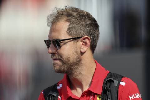 VETTEL Sebastian F1 Team Scuderia Ferrari At the first training Formula 1 GP 2019 France on 21 06 2019 at Le Castellet