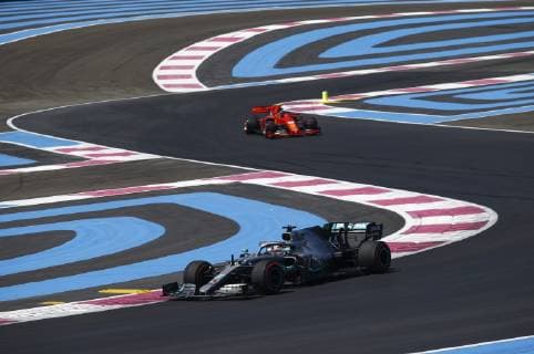 Motorsports: FIA Formula One World Championship, WM, Weltmeisterschaft 2019, Grand Prix of France, 44 Lewis Hamilton (GBR, Mercedes AMG Petronas Motorsport), Le Castellet France