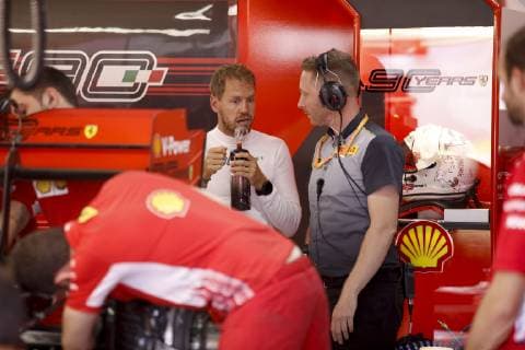 Motorsports: FIA Formula One World Championship, WM, Weltmeisterschaft 2019, Grand Prix of France, 5 Sebastian Vettel (GER, Scuderia Ferrari Mission Winnow), Le Castellet France