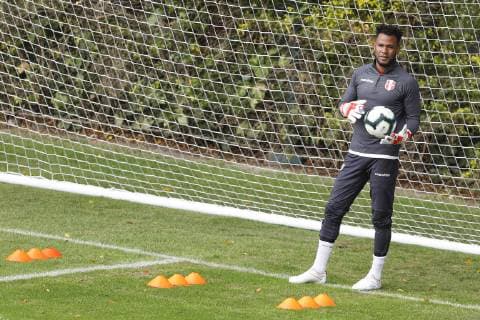 Training of the Peruvian national team, Nationalteam in SÃO PAULO, SP - 21.06.2019: TRAINING OF THE PERUVIAN NATIONAL TEAM IN - Players during training of the Peruvian National Team in the CT of São Paulo FC this Friday (21). (Photo: Ricardo Moreira Fotoarena) x1750834x  RicardoxMoreira