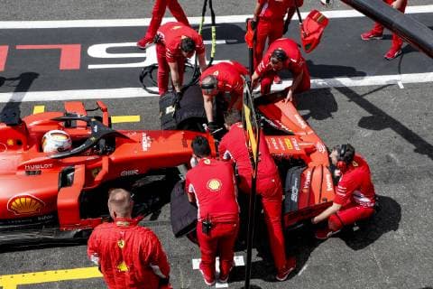 Motorsports: FIA Formula One World Championship, WM, Weltmeisterschaft 2019, Grand Prix of France, 5 Sebastian Vettel (GER, Scuderia Ferrari Mission Winnow), Le Castellet France