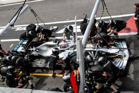 Motorsports: FIA Formula One World Championship, WM, Weltmeisterschaft 2019, Grand Prix of France, 44 Lewis Hamilton (GBR, Mercedes AMG Petronas Motorsport), Le Castellet France