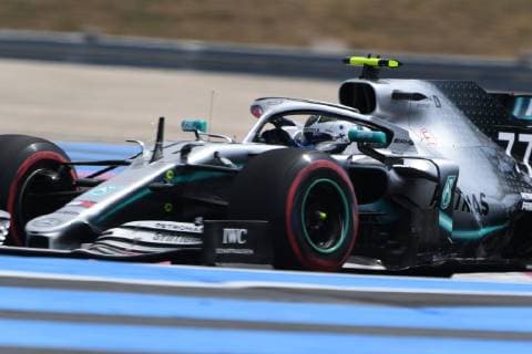 June 21, 2019 - Le Castellet, Provance, France, France - Finnish driver Valtteri Bottas of German team Mercedes-AMG Petronas Motosport driving his single-seater Mercedes W10 during the 60th edition of the French GP, 8th stage of the Formula 1 World Championship, WM, Weltmeisterschaft in Circuit Paul Ricard, in Le Castelett, France F1 Grand Prix of France - Practice  - ZUMAn230 20190621_zaa_n230_241 Copyright: xAndreaxDiodatox