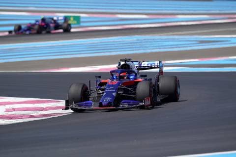 Le Castellet, France, 21 06 2019, Formula 1, Formula 1, French Grand Prix, Daniil Kvyat RUS 26 , Red Bull Toro Rosso Honda, Alexander Albon GBR 23 Defodi 09 506 033580 Defodi-506