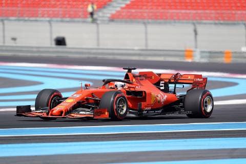 Le Castellet, France, 21 06 2019, Formula 1, Formula 1, French Grand Prix, Sebastian Vettel GER 5 , Scuderia Ferrari Mission Winnow Defodi 09 506 033513 Defodi-506