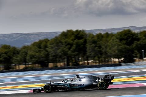 Motorsports: FIA Formula One World Championship, WM, Weltmeisterschaft 2019, Grand Prix of France, 44 Lewis Hamilton (GBR, Mercedes AMG Petronas Motorsport), Le Castellet France