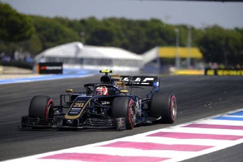 June 21, 2019 - Le Castellet, Var, France - Haas Driver KEVIN MAGNUSSEN (DEN) in action during the second free practice session of the Formula one French Grand Prix at the Paul Ricard circuit at Le Castellet - France F1 2019: French Grand Prix : Practice two - ZUMAp119 20190621_zaf_p119_073 Copyright: xPierrexSteveninx