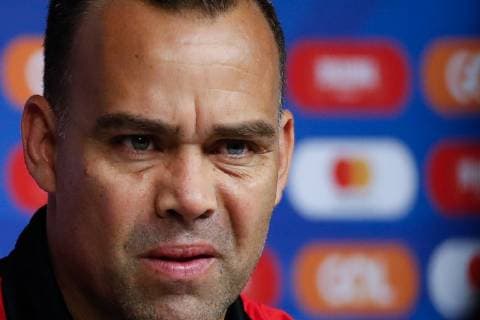 Venezuela s national soccer team head coach Rafael Dudamel delivers a press conference, PK, Pressekonferenz at the Mineirao Stadium, in Belo Horizonte, Brazil, 21 June 2019. Venezuela s national soccer team press conference !ACHTUNG: NUR REDAKTIONELLE NUTZUNG!  Copyright: xJuanxIgnacioxRoncoronix COPAME1251 20190621-636967543522941836