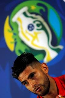 Player of Peru s national team, Nationalteam Carlos Zambrano attends a press conference, PK, Pressekonferenz in Sao Paulo, Brazil, 21 June 2019. Peru s National Team press conference !ACHTUNG: NUR REDAKTIONELLE NUTZUNG!  Copyright: xPauloxWhitakerx COPAME1382 20190622-636967690565808907