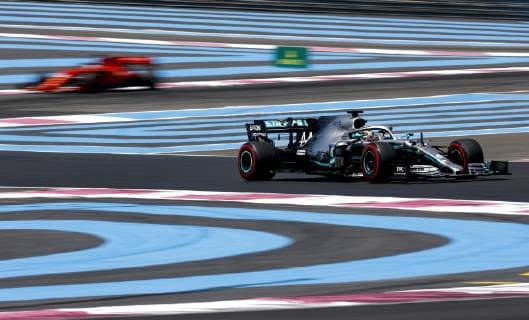 Motorsports: FIA Formula One World Championship, WM, Weltmeisterschaft 2019, Grand Prix of France, 44 Lewis Hamilton (GBR, Mercedes AMG Petronas Motorsport), Le Castellet France